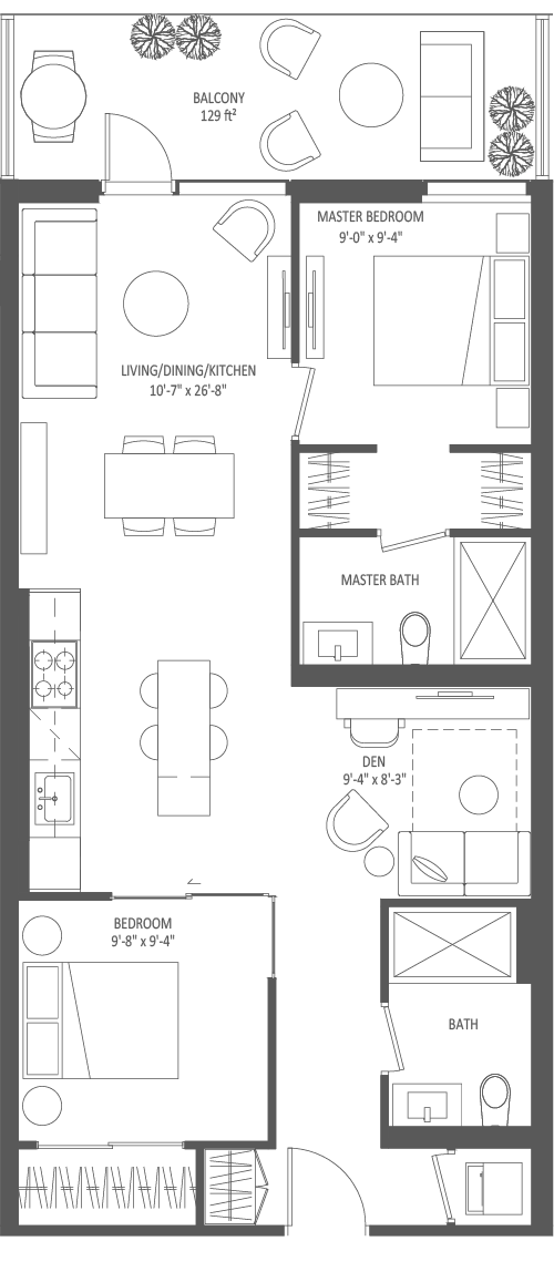 Floor Plan Suite 210