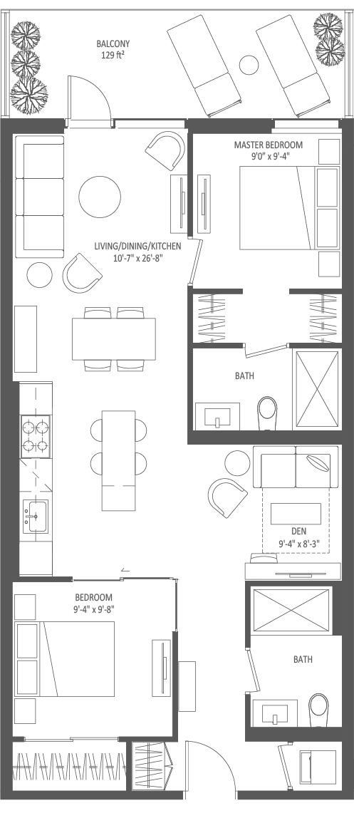 Floor Plan Suite 310